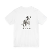 Dalmatian Illustration Front & Back Printed T-shirt - Pets & Animals - Harvey Ltd