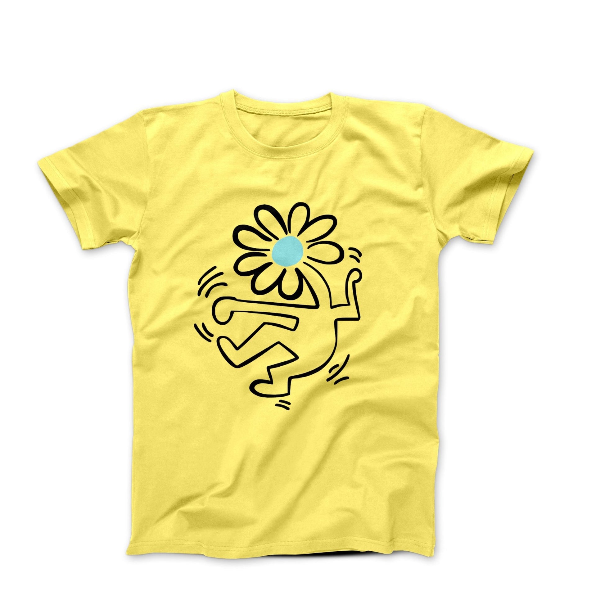 Dancing Flower Pop Art T-shirt - Street, Pop & Media Art - Harvey Ltd