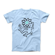 Dancing Flower Street Art T-shirt - Street, Pop & Media Art - Harvey Ltd