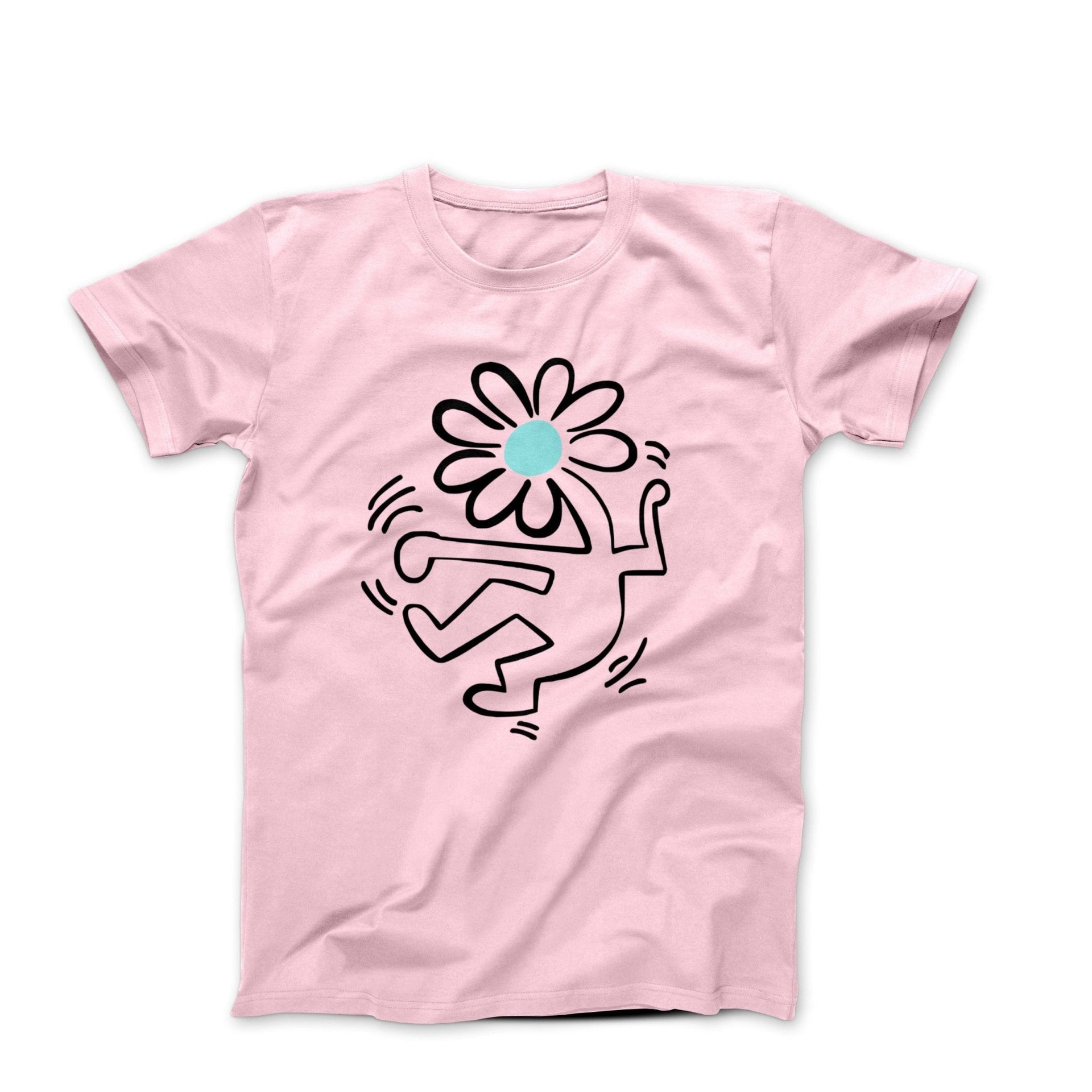 Dancing Flower Street Art T-shirt - Street, Pop & Media Art - Harvey Ltd
