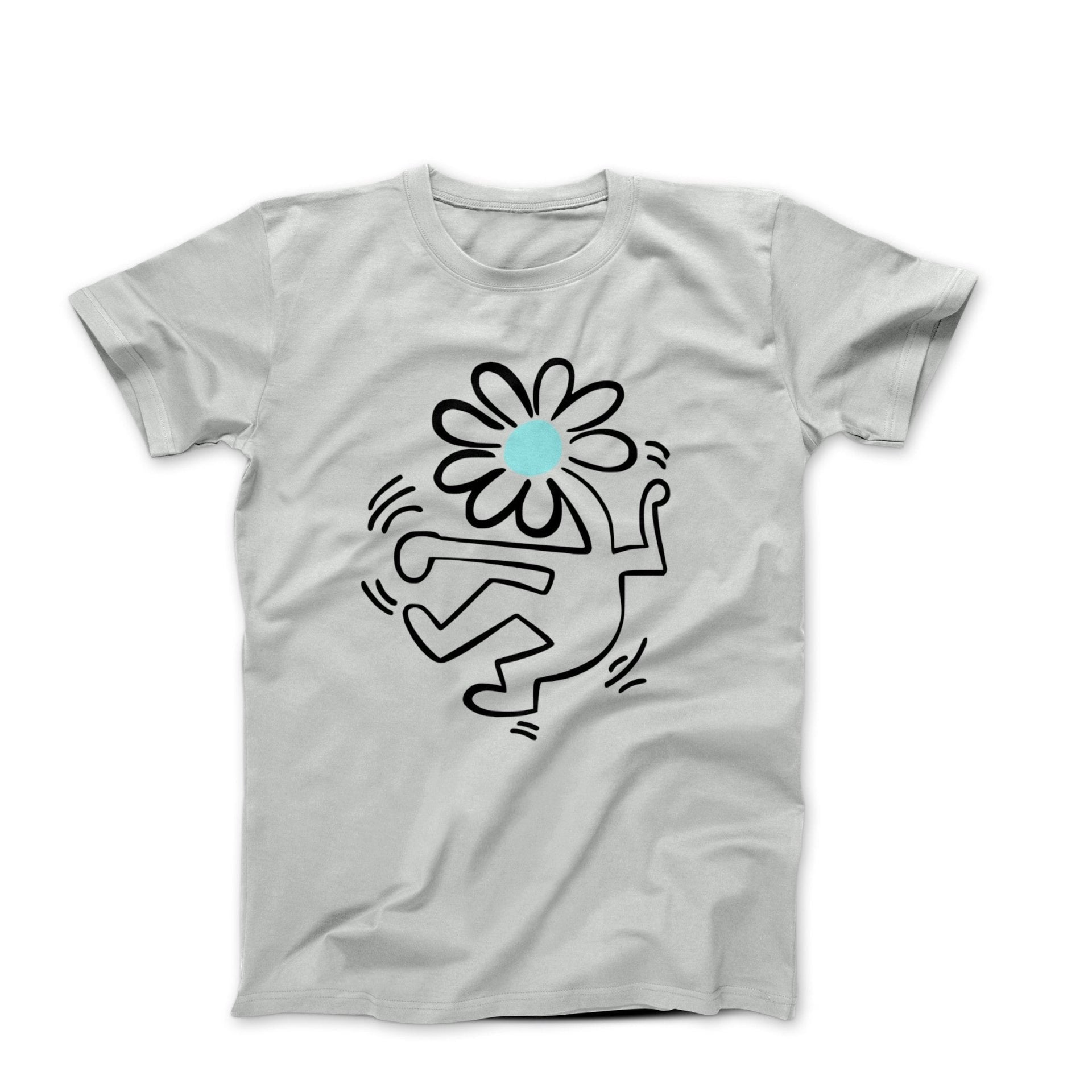Dancing Flower Street Art T-shirt - Street, Pop & Media Art - Harvey Ltd