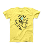 Dancing Flower Street Art T-shirt - Street, Pop & Media Art - Harvey Ltd
