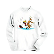 Dancing to Music Comics Long Sleeve Tee - Clothing - Harvey Ltd