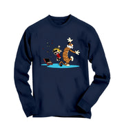 Dancing to Music Comics Long Sleeve Tee - Clothing - Harvey Ltd