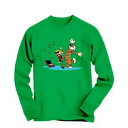 Dancing to Music Comics Long Sleeve Tee - Clothing - Harvey Ltd