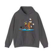 Dancing to Music Illustration Hoodie - Comics, Movies & Music - Harvey Ltd