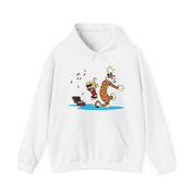 Dancing to Music Illustration Hoodie - Comics, Movies & Music - Harvey Ltd