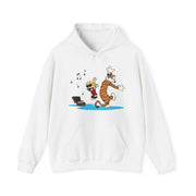 Dancing to Music Illustration Hoodie - Comics, Movies & Music - Harvey Ltd