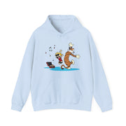 Dancing to Music Illustration Hoodie - Comics, Movies & Music - Harvey Ltd