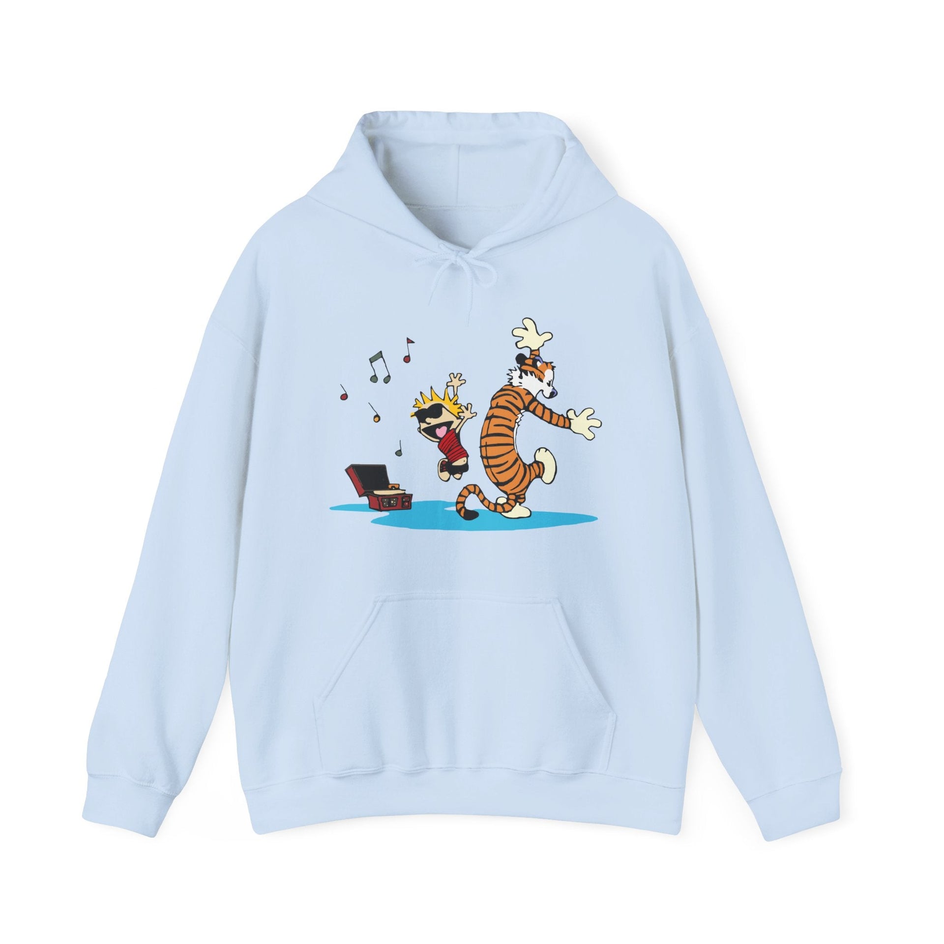 Dancing to Music Illustration Hoodie - Comics, Movies & Music - Harvey Ltd