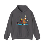 Dancing to Music Illustration Hoodie - Comics, Movies & Music - Harvey Ltd