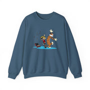 Dancing to Music Illustration Sweatshirt - Comics, Movies & Music - Harvey Ltd