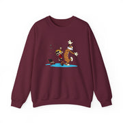 Dancing to Music Illustration Sweatshirt - Comics, Movies & Music - Harvey Ltd