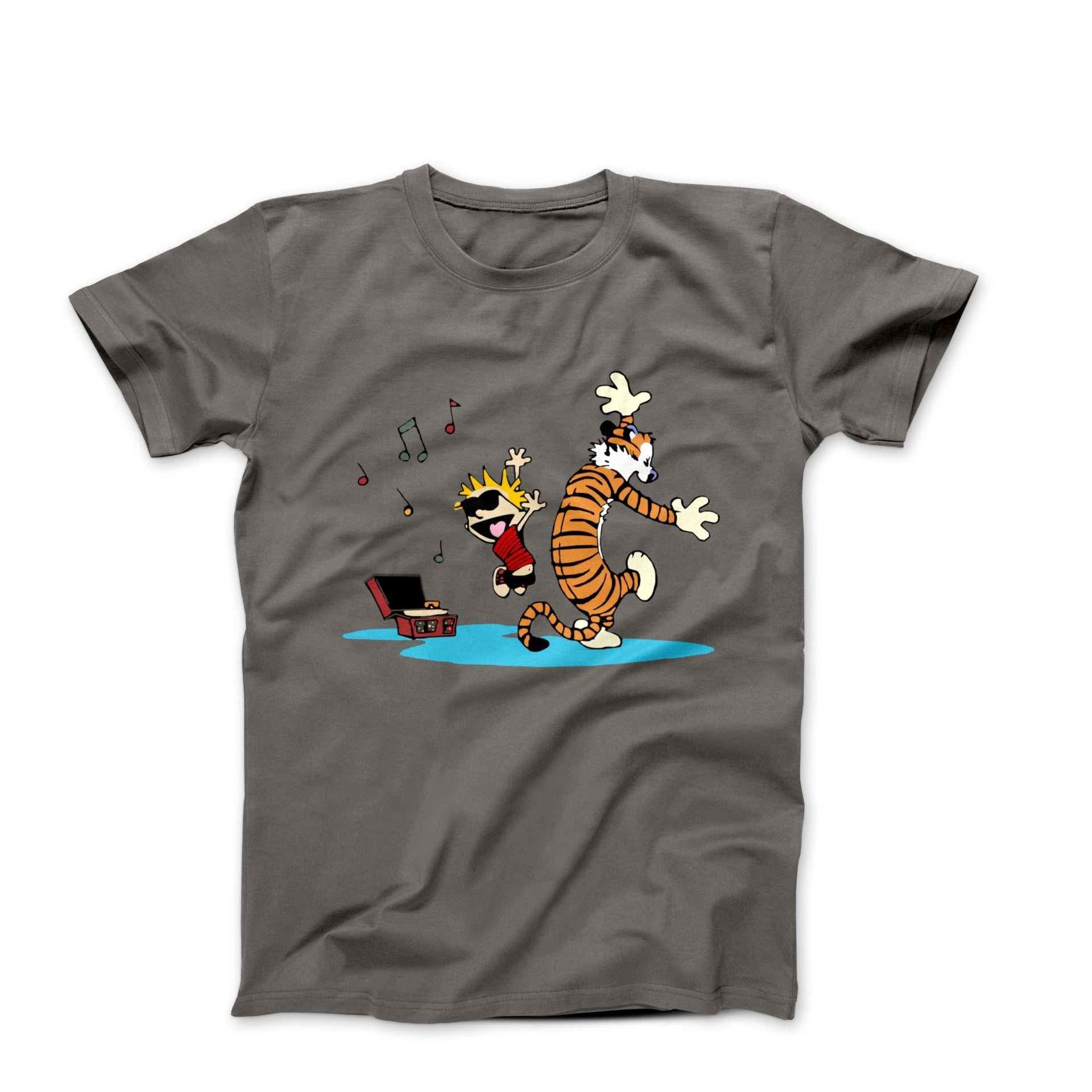 Dancing to Music Illustration T-shirt - Comics, Movies & Music - Harvey Ltd