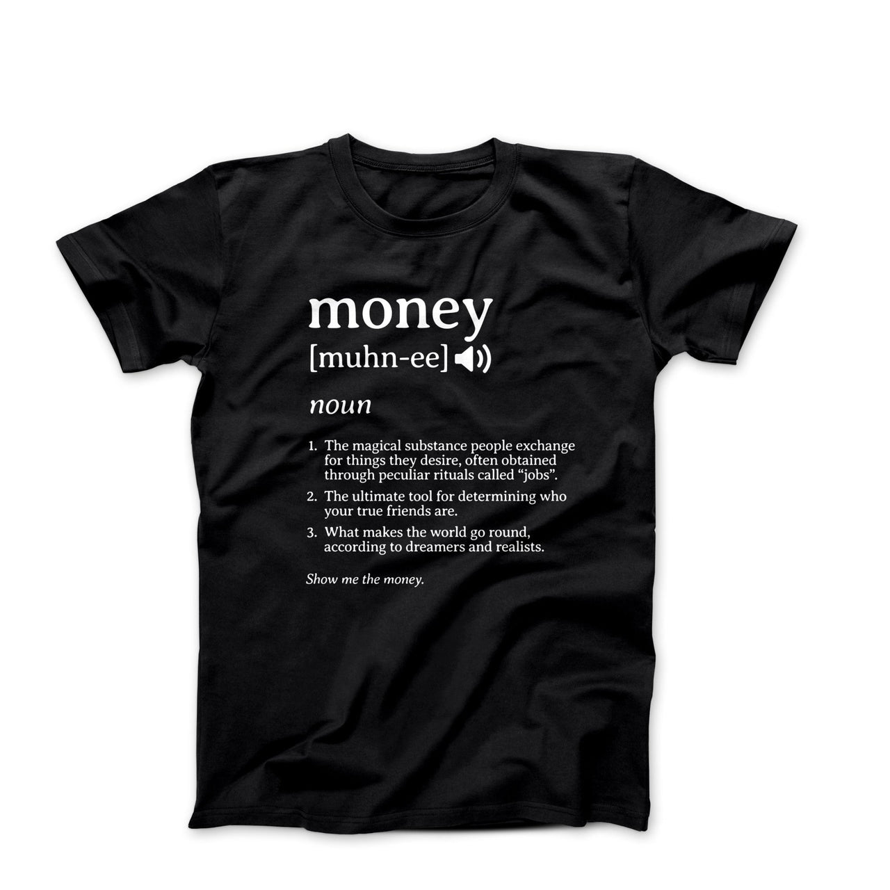 Definition of Money Illustration T-shirt - Movies, TV & Others - Harvey Ltd