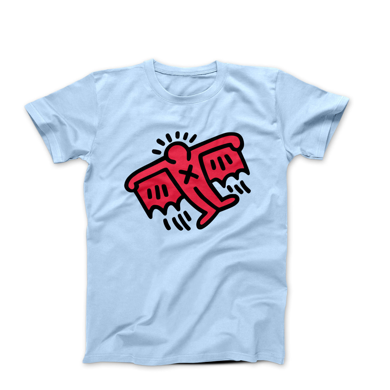 Flying Devil Pop Art T-shirt