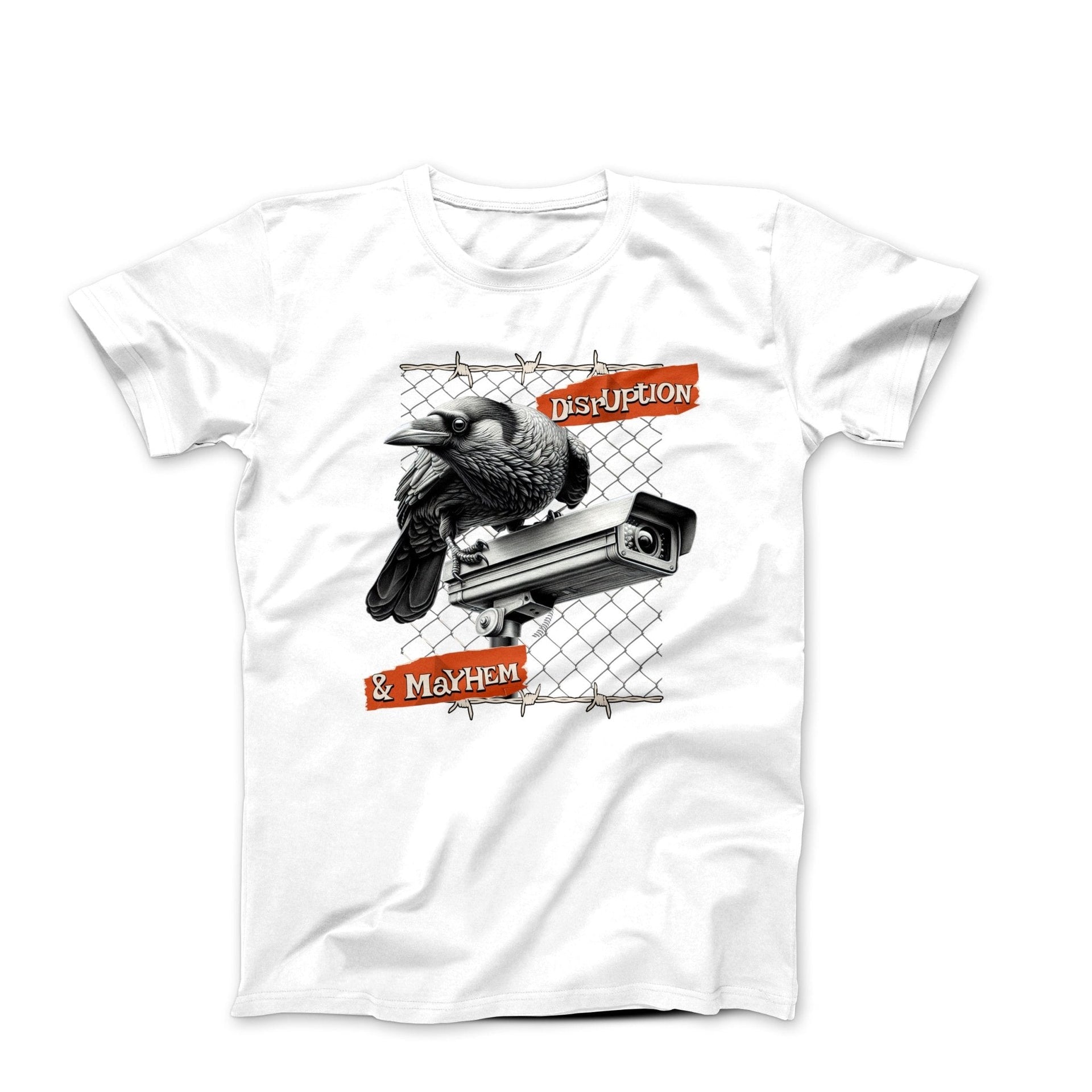Disruption & Mayhem Illustration T-shirt - Street, Pop & Media Art - Harvey Ltd