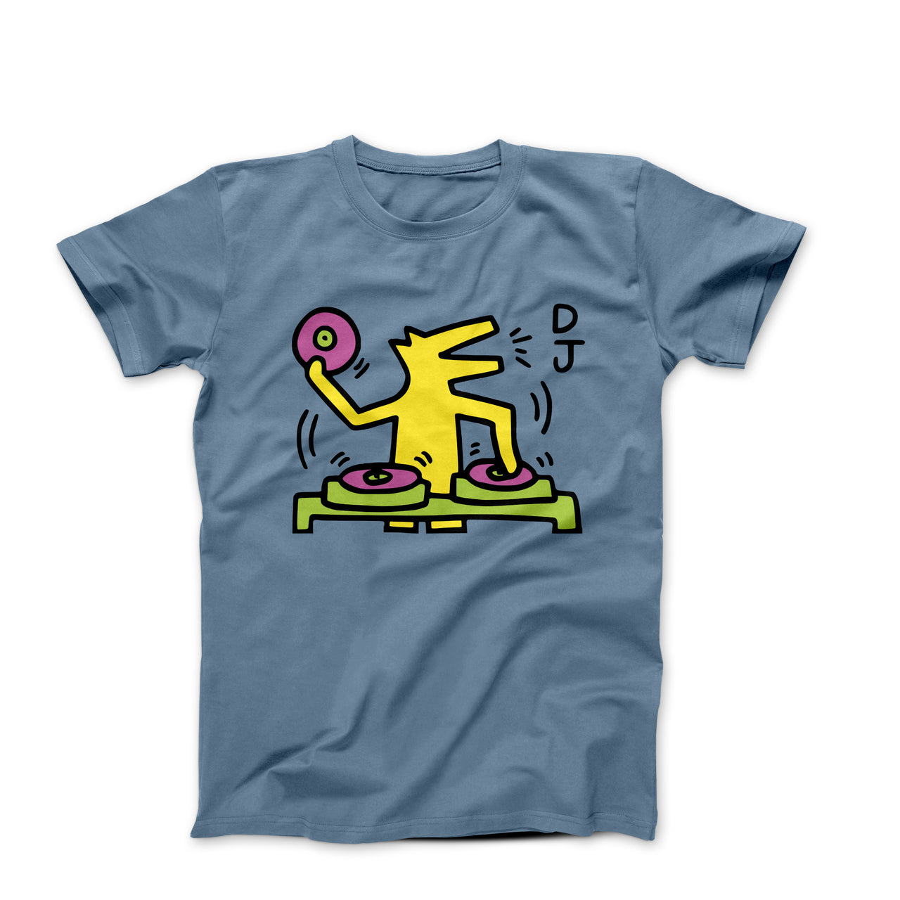 DJ Dog Pop Art T-shirt