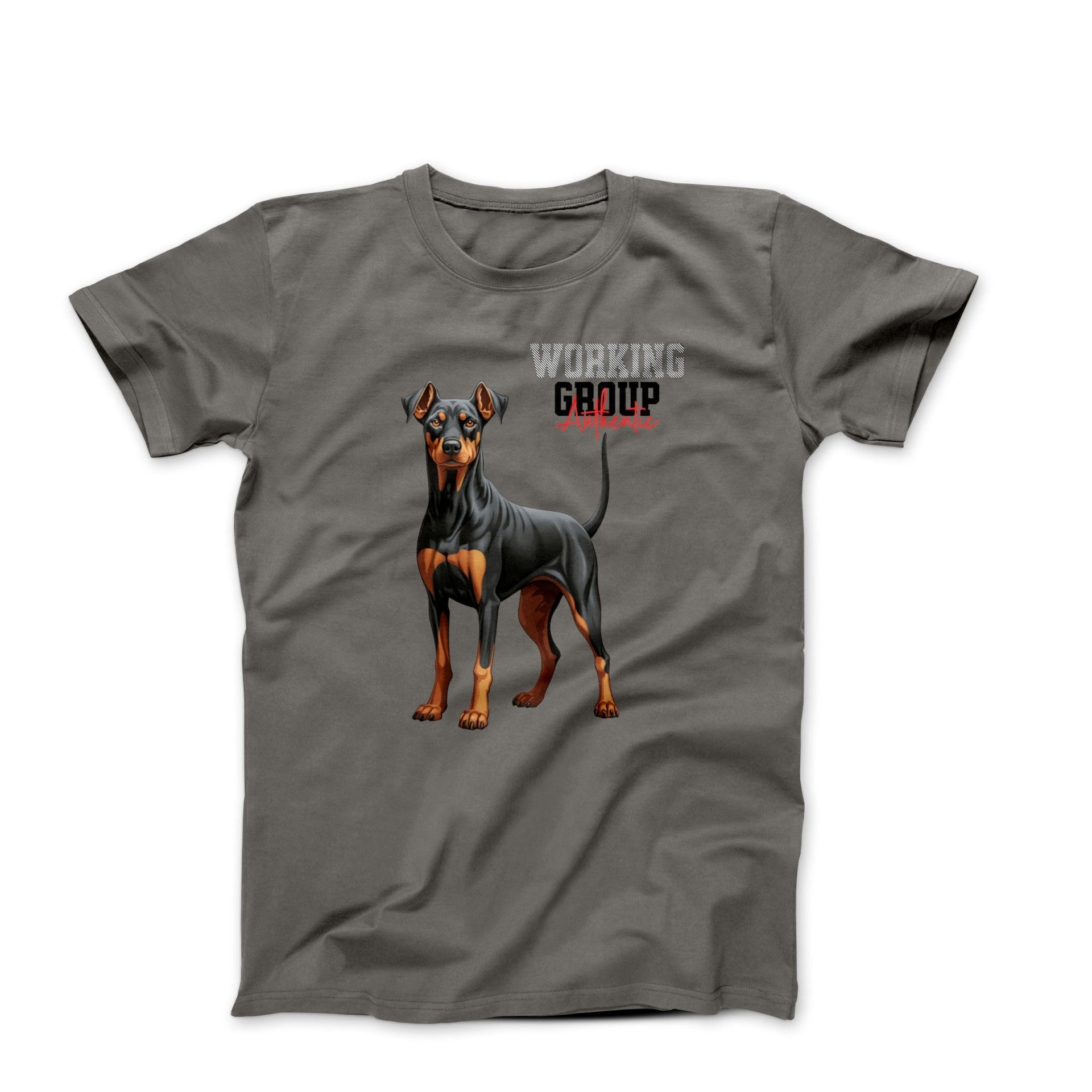 Doberman Pinscher Illustration T-shirt - Pets - Harvey Ltd