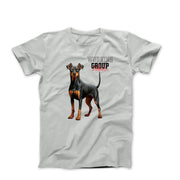 Doberman Pinscher Illustration T-shirt - Pets - Harvey Ltd