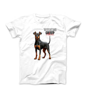 Doberman Pinscher Illustration T-shirt - Pets - Harvey Ltd