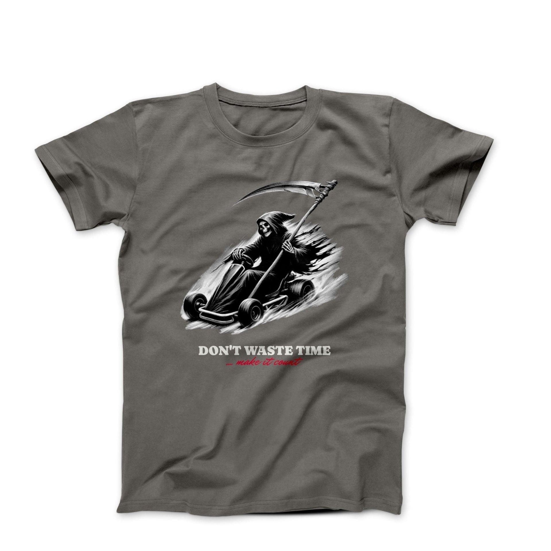 Don't Waste Time Illustration T-shirt - Humorous, Lifestyle & Others - Harvey Ltd
