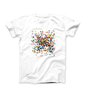 Ellsworth Kelly Spectrum Colors Arranged by Chance (1951) Art T-shirt - Clothing - Harvey Ltd