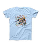 Ellsworth Kelly Spectrum Colors Arranged by Chance (1951) Art T-shirt - Clothing - Harvey Ltd