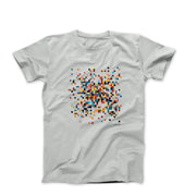 Ellsworth Kelly Spectrum Colors Arranged by Chance (1951) Art T-shirt - Clothing - Harvey Ltd