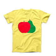 Enzo Mari La Mela E La Pera (The Apple & Pear) 1963 Art T-shirt - Clothing - Harvey Ltd