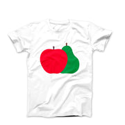 Enzo Mari La Mela E La Pera (The Apple & Pear) 1963 Art T-shirt - Clothing - Harvey Ltd