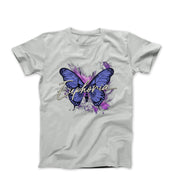 Euphoria Butterfly Illustration T-shirt - Plants, Garden & Food - Harvey Ltd
