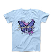 Euphoria Butterfly Illustration T-shirt - Plants, Garden & Food - Harvey Ltd