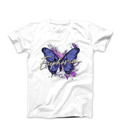 Euphoria Butterfly Illustration T-shirt - Plants, Garden & Food - Harvey Ltd