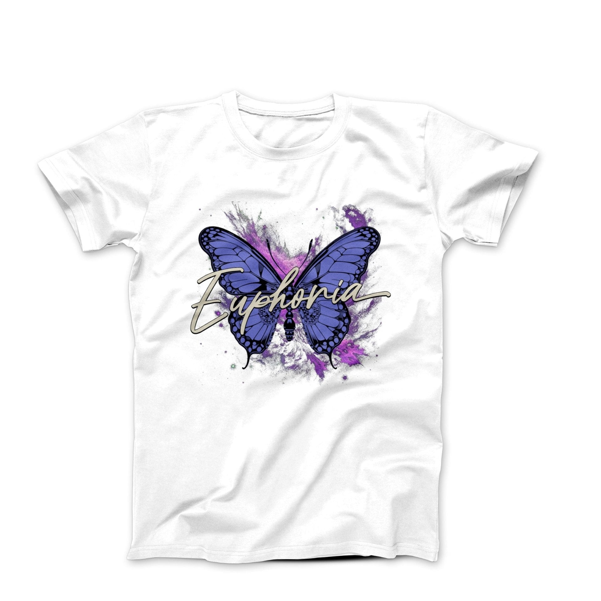 Euphoria Butterfly Illustration T-shirt - Plants, Garden & Food - Harvey Ltd