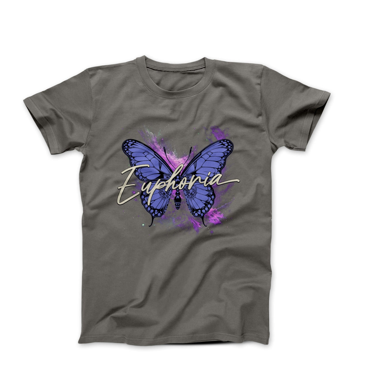 Euphoria Butterfly Illustration T-shirt - Plants, Garden & Food - Harvey Ltd
