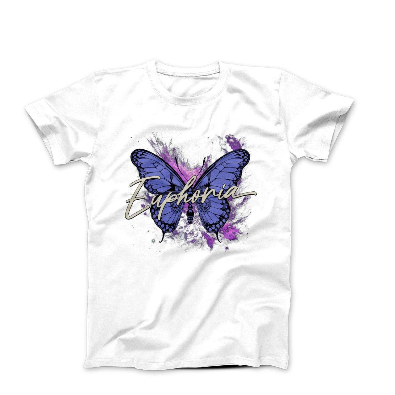 Euphoria Butterfly Illustration T-shirt - Plants, Garden & Food - Harvey Ltd