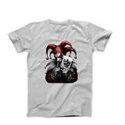 Evil Clown Digital Illustration T-shirt - Comics, Movies & Music - Harvey Ltd