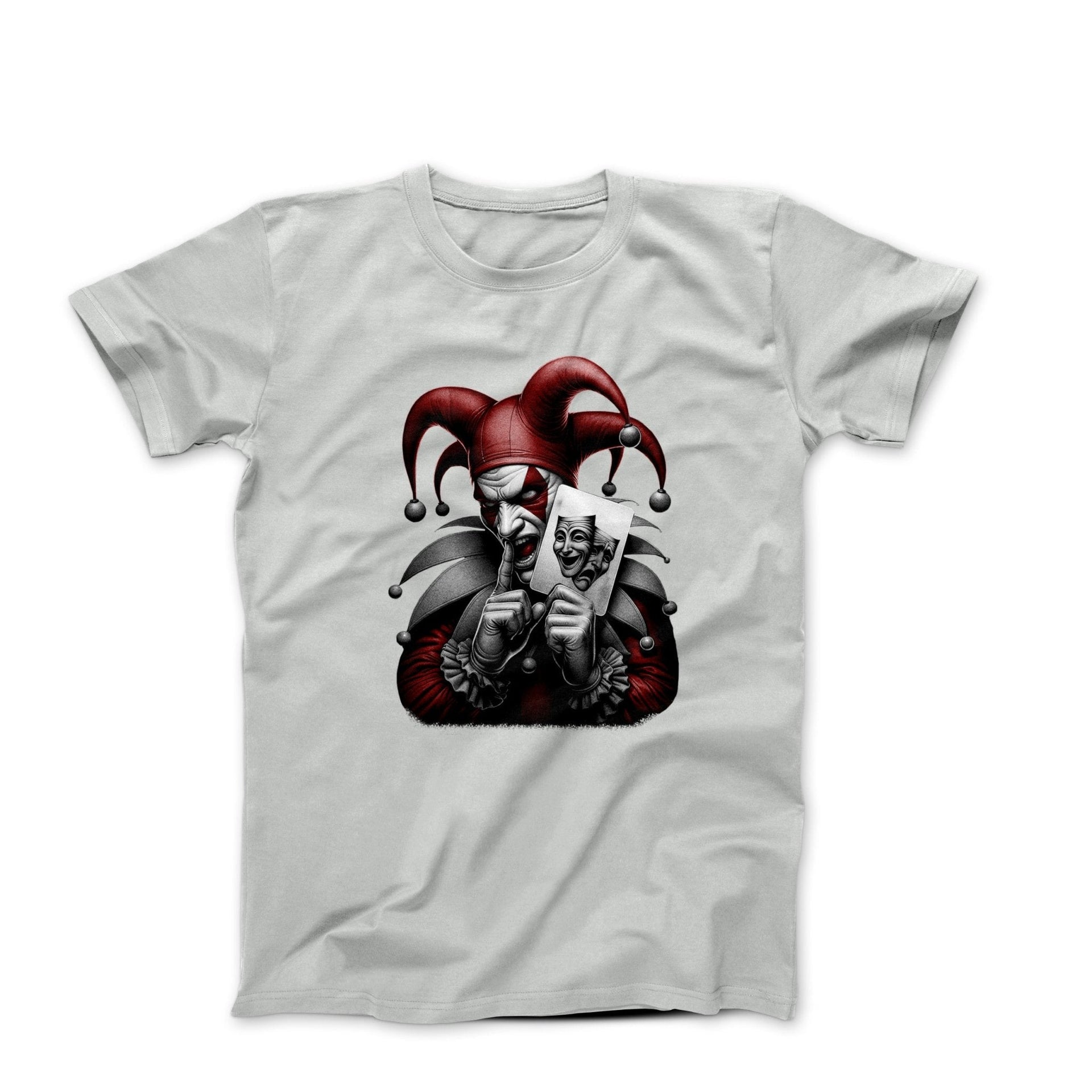 Evil Clown Digital Illustration T-shirt - Comics, Movies & Music - Harvey Ltd