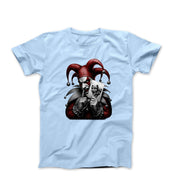 Evil Clown Digital Illustration T-shirt - Comics, Movies & Music - Harvey Ltd