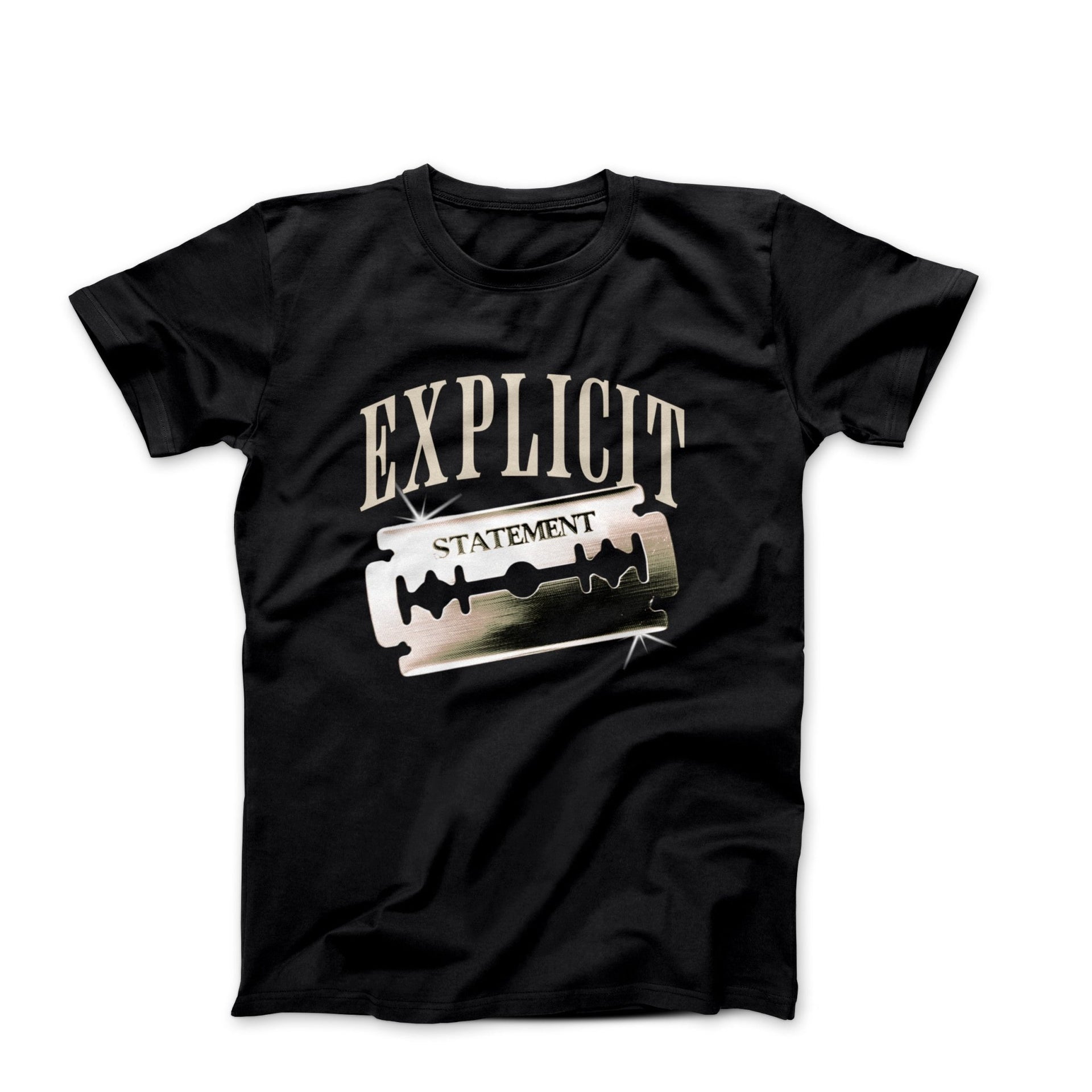 Explicit Statement Illustration T-shirt - Movies, TV & Others - Harvey Ltd