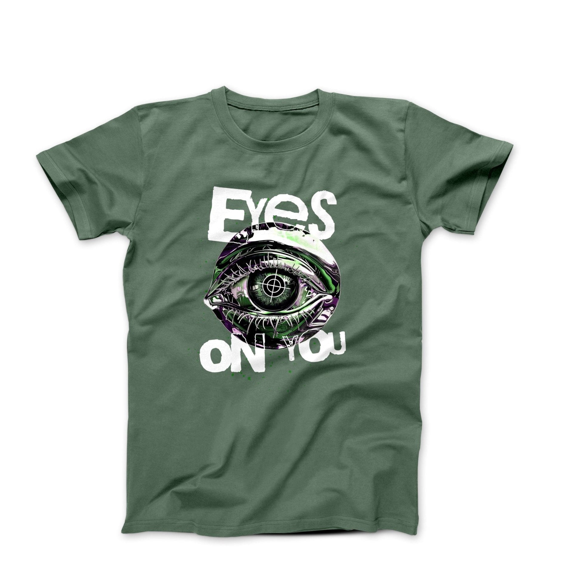 Eyes On You Digital Illustration T-shirt - Relationships & Well - Being - Harvey Ltd