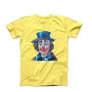 F. Dressen Abstract Clown (1981) Artwork T - shirt - Clothing - Harvey Ltd