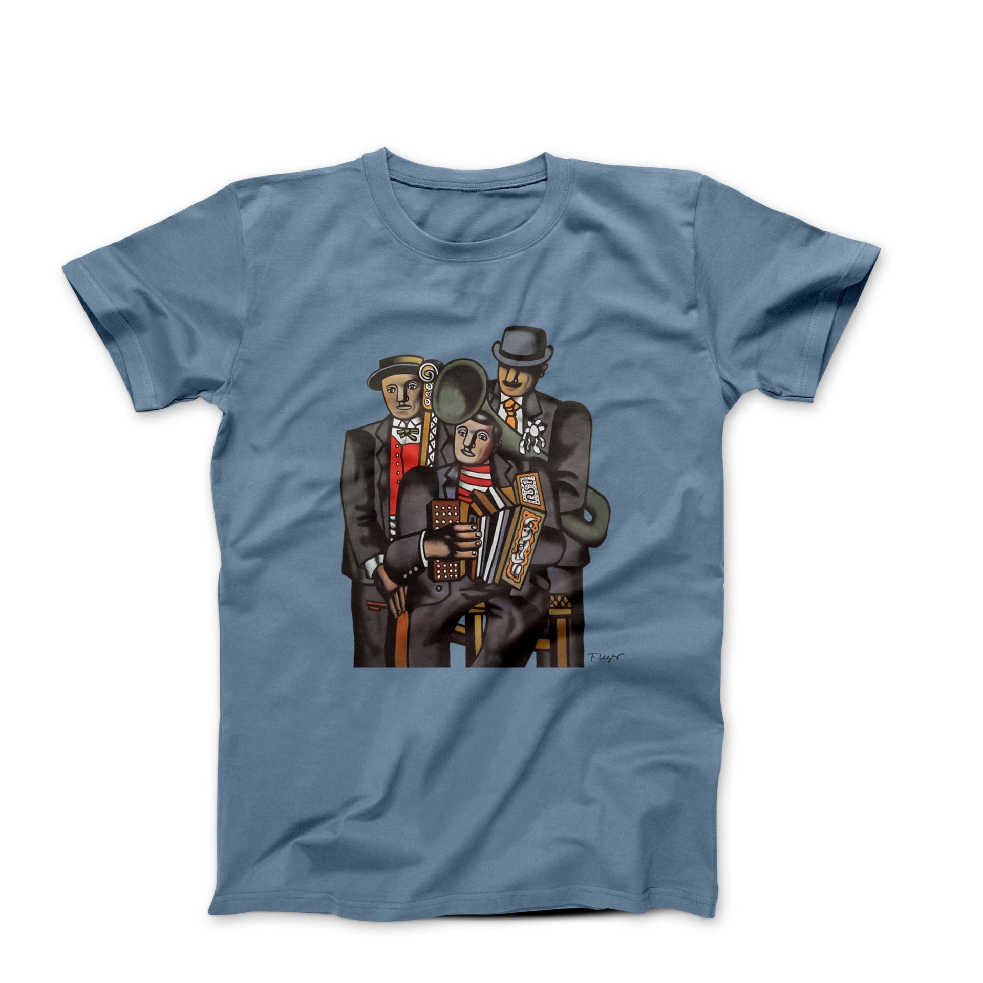 Fernand Léger The Three Musicians (1944) Art T - shirt - Clothing - Harvey Ltd