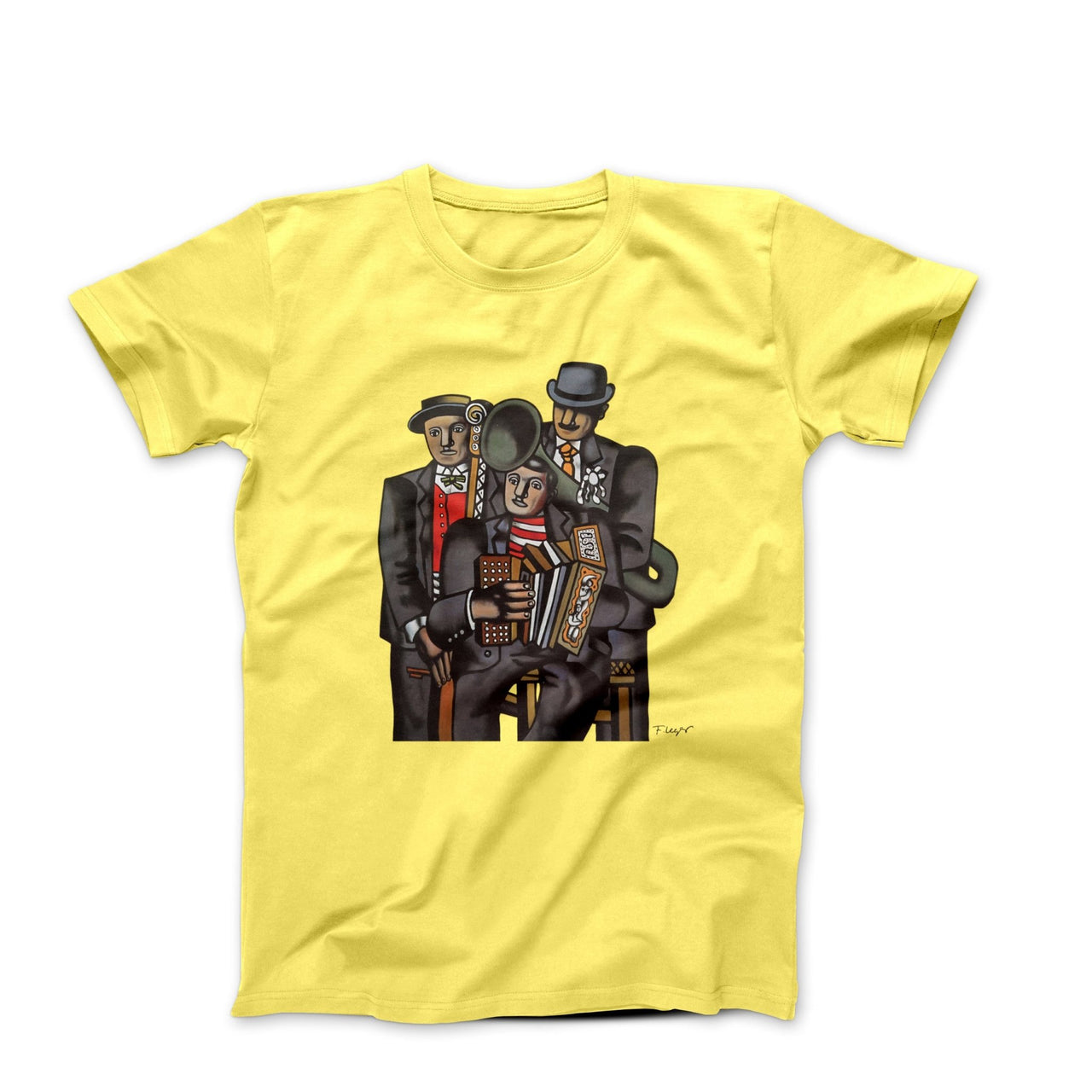 Fernand Léger The Three Musicians (1944) Art T - shirt - Clothing - Harvey Ltd