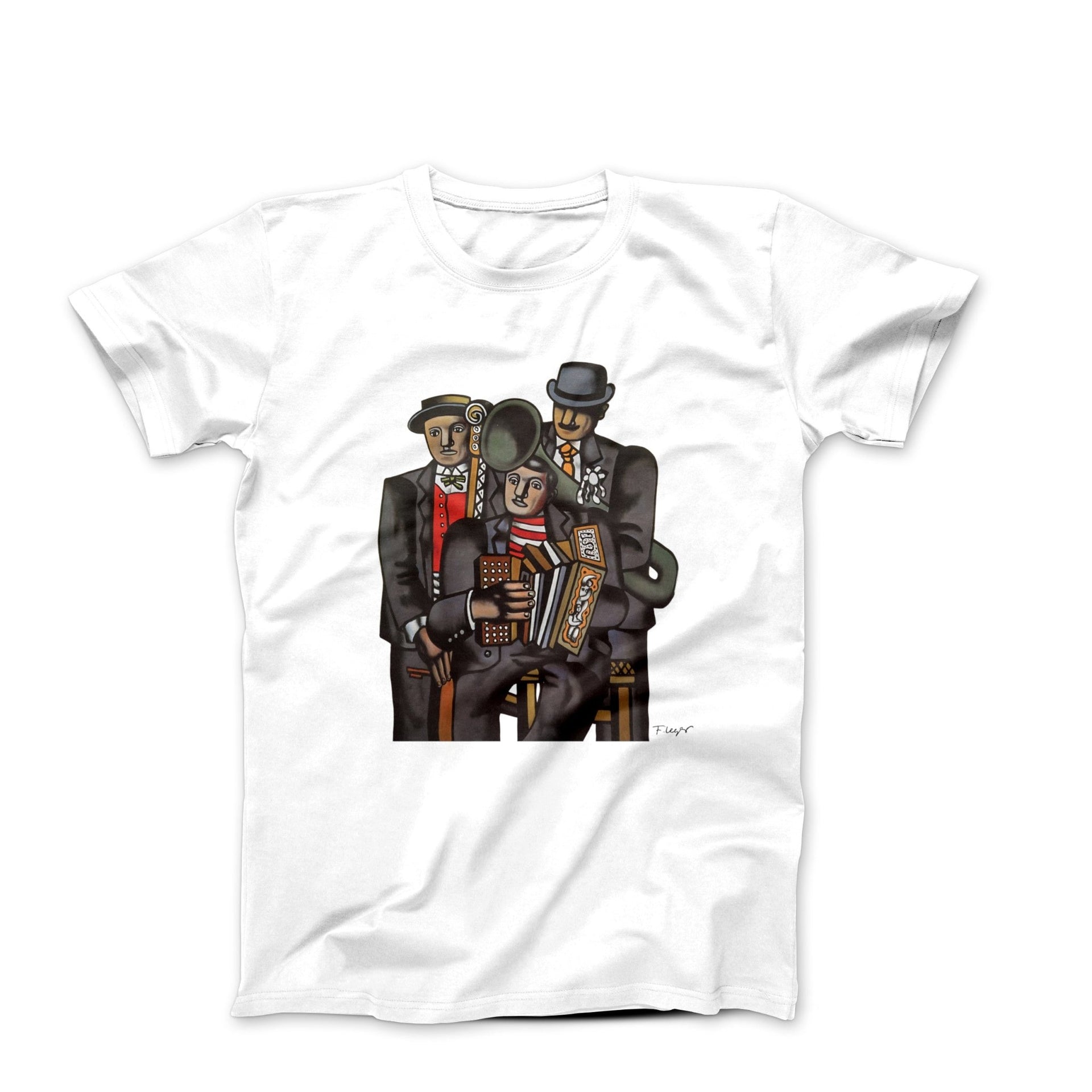 Fernand Léger The Three Musicians (1944) Art T - shirt - Clothing - Harvey Ltd