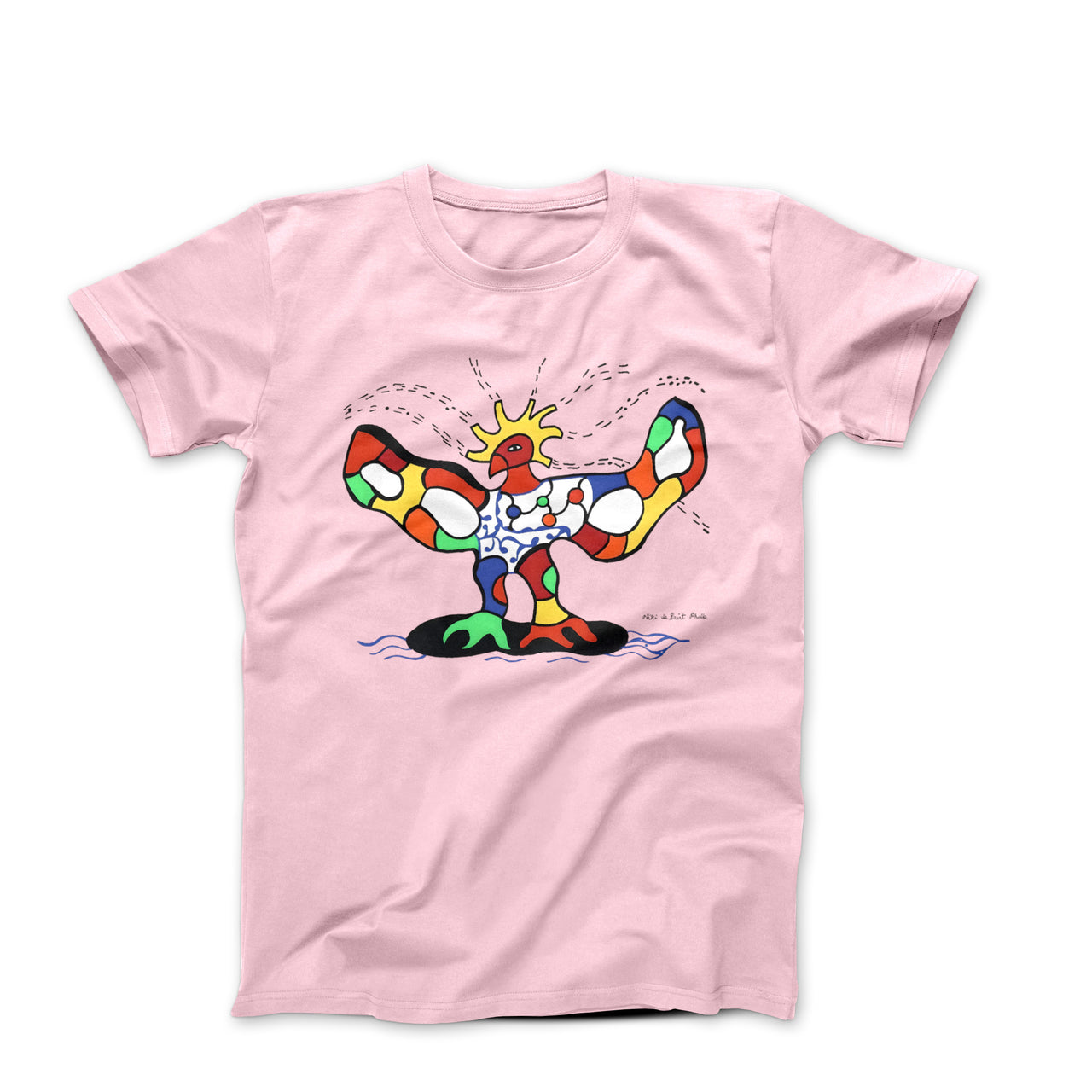 Niki de Saint Phalle The Firebird (1991) Art T-shirt