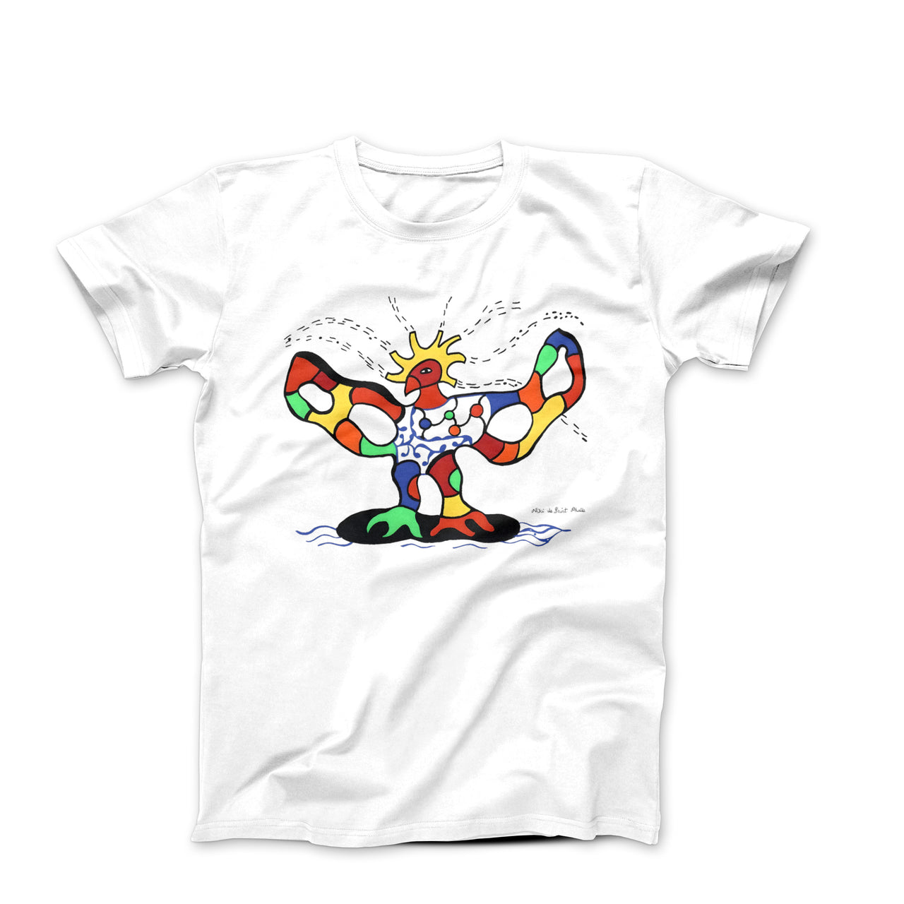 Niki de Saint Phalle The Firebird (1991) Art T-shirt