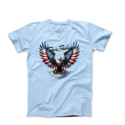 Free In Freedom Illustration T-shirt - Americana & Patriotic - Harvey Ltd