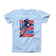 Freedom Forever Illustration T-shirt - Americana & Patriotic - Harvey Ltd